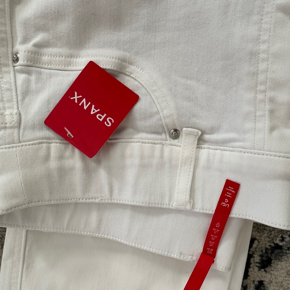 Spanx White Jeans